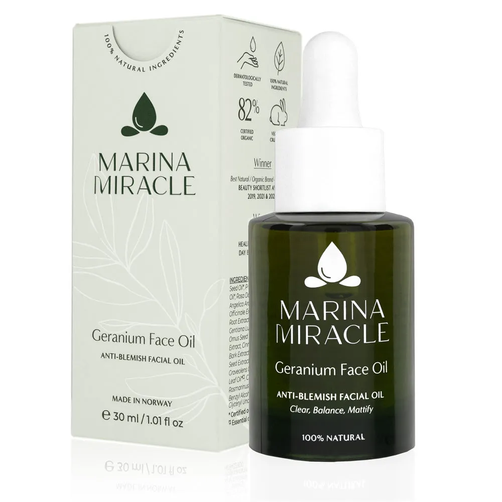 Package Deal - Geranium Face Oil & Argan Night Serum - 30 ML