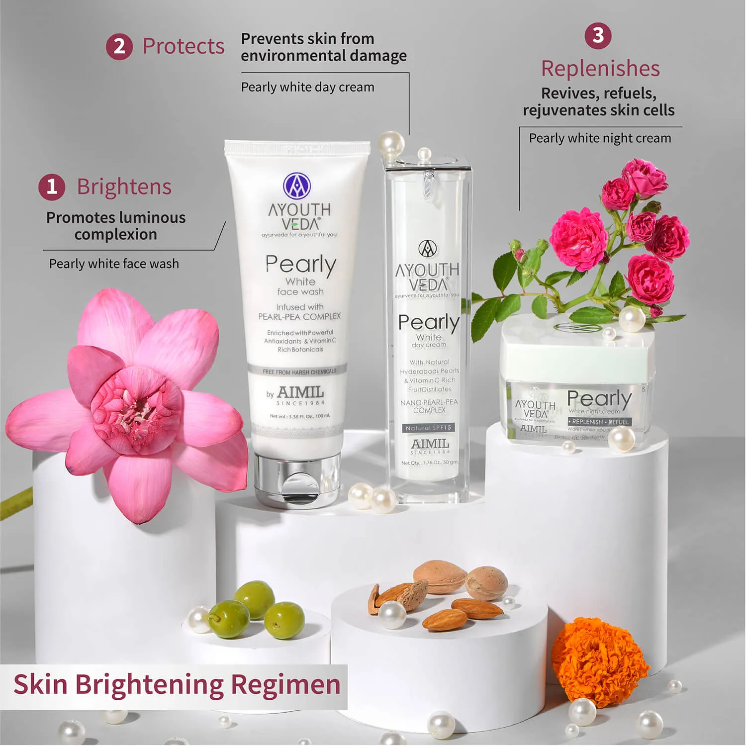 Pearly White Face Wash 100ml