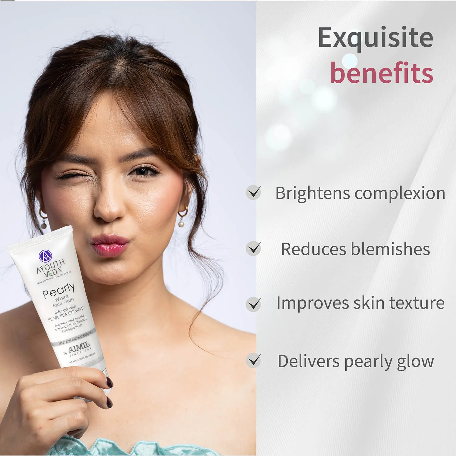 Pearly White Face Wash 100ml
