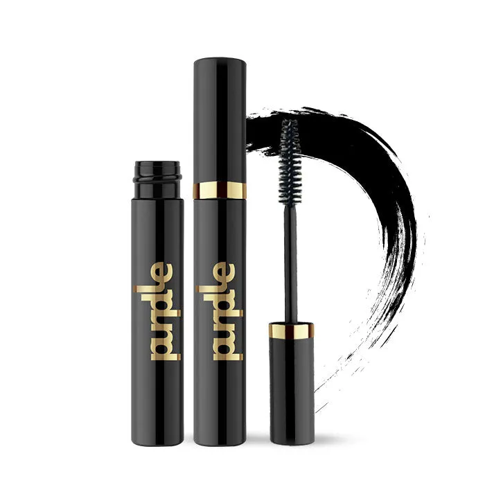Purplle Through Thick and Thin Volumizing Mascara | Thickening | Lenghthening | Black | Lightweight | Non-drying | Transfer Resistent | Long Wearing (8 ml)