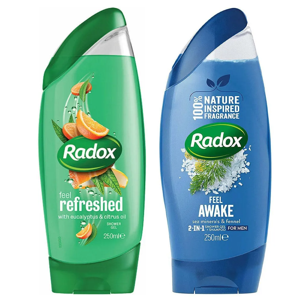 Radox Shower Gel With 100% Nature Fragrances 250ml