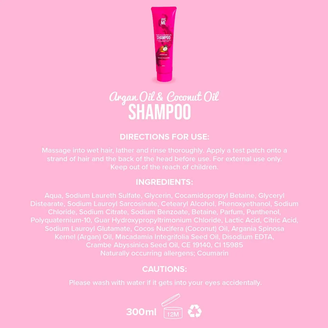 Shampoo - Argan Oil & Coconut Oil