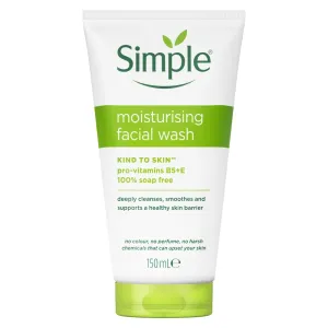 Simple - Moisturizing Facial Wash Vitamin B5   E - 150ml