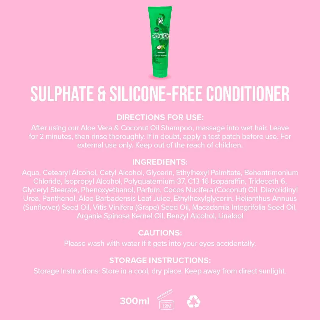 Sulphate & Silicone-Free Nourishing Shampoo & Conditioner Bundle