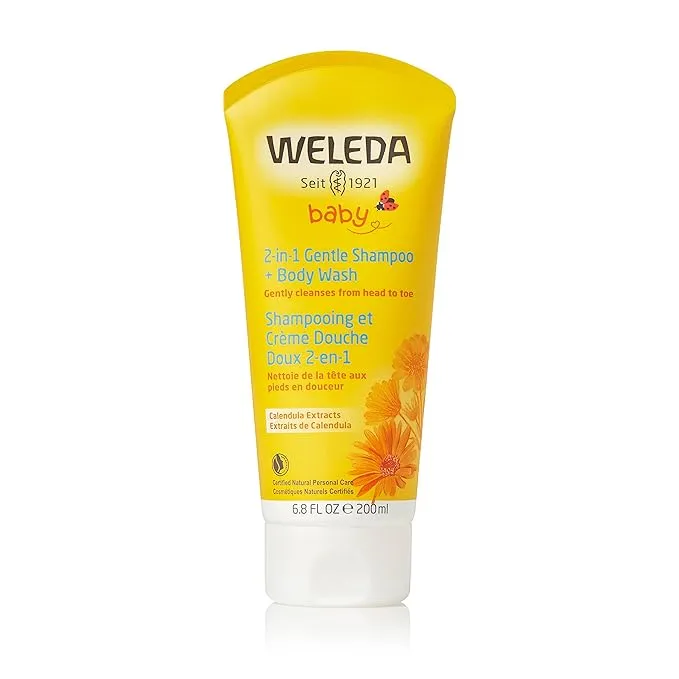 Weleda 2in1 Gentle Shampoo   Body Wash 6.8 oz