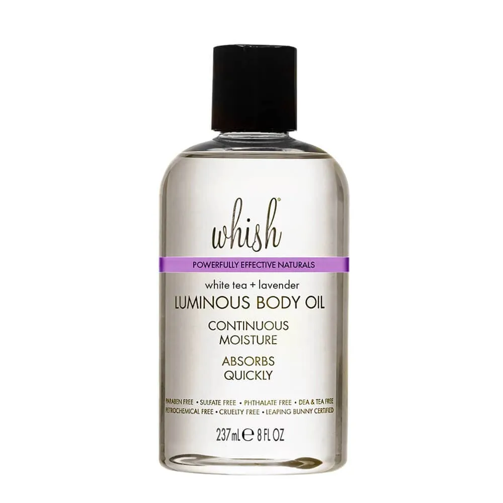 White Tea   Lavender Luminous Body Oil - LIMITED EDITION